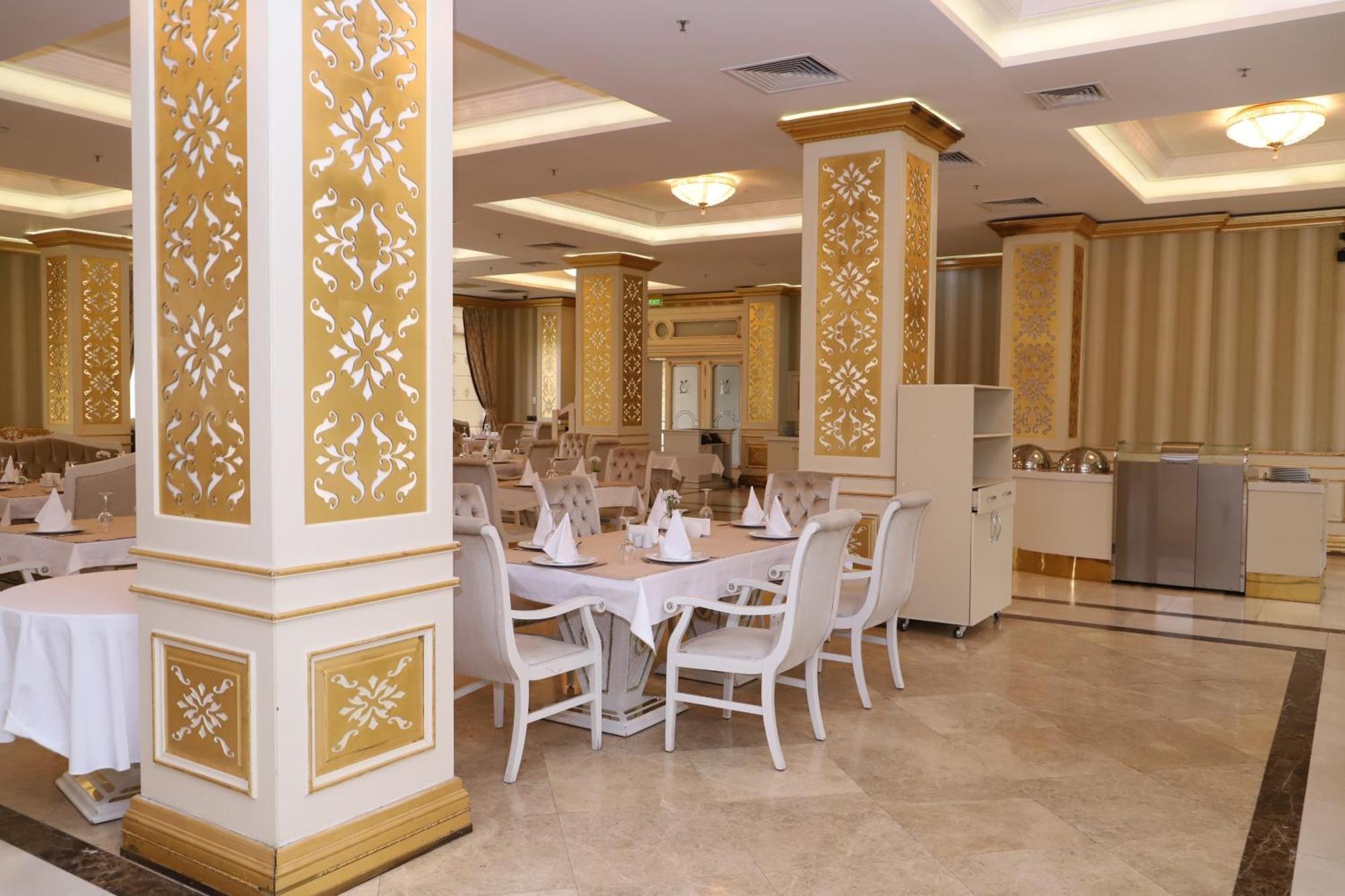 Ayan Palace Hotel Tovuz Exteriör bild