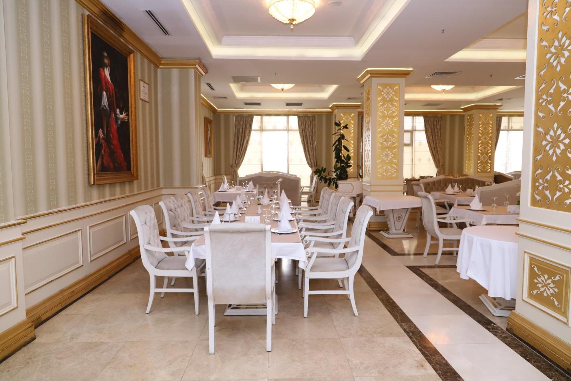Ayan Palace Hotel Tovuz Exteriör bild