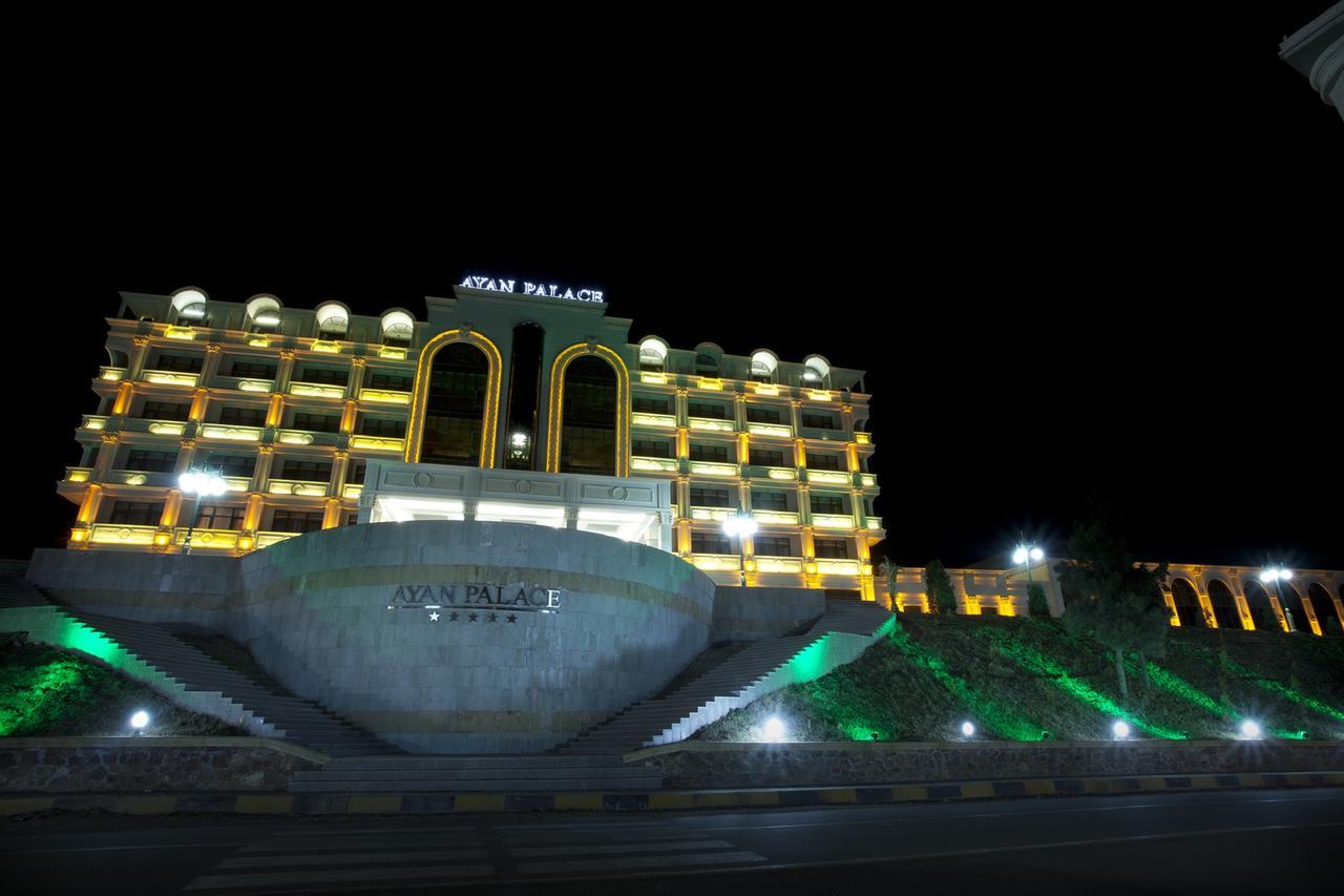 Ayan Palace Hotel Tovuz Exteriör bild