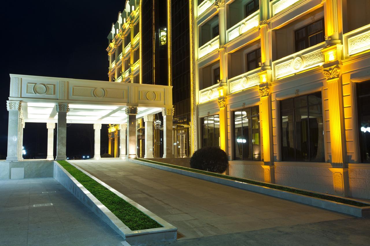 Ayan Palace Hotel Tovuz Exteriör bild