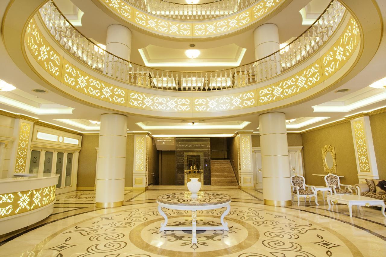 Ayan Palace Hotel Tovuz Exteriör bild