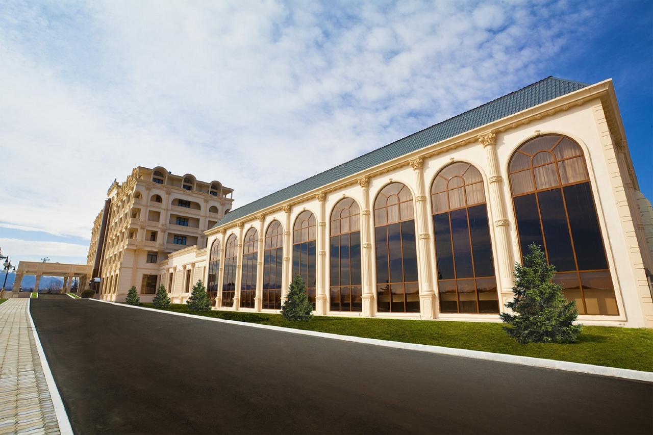 Ayan Palace Hotel Tovuz Exteriör bild