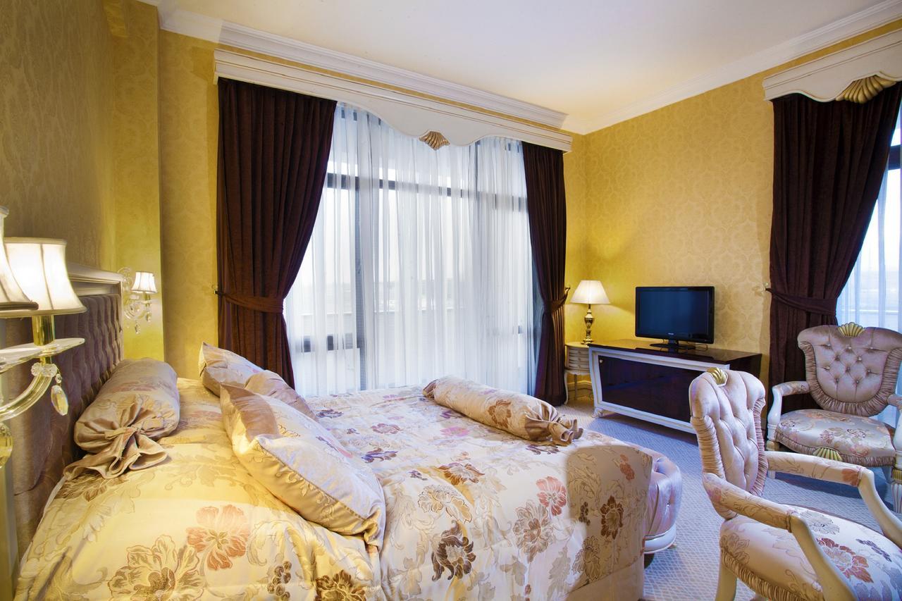 Ayan Palace Hotel Tovuz Exteriör bild