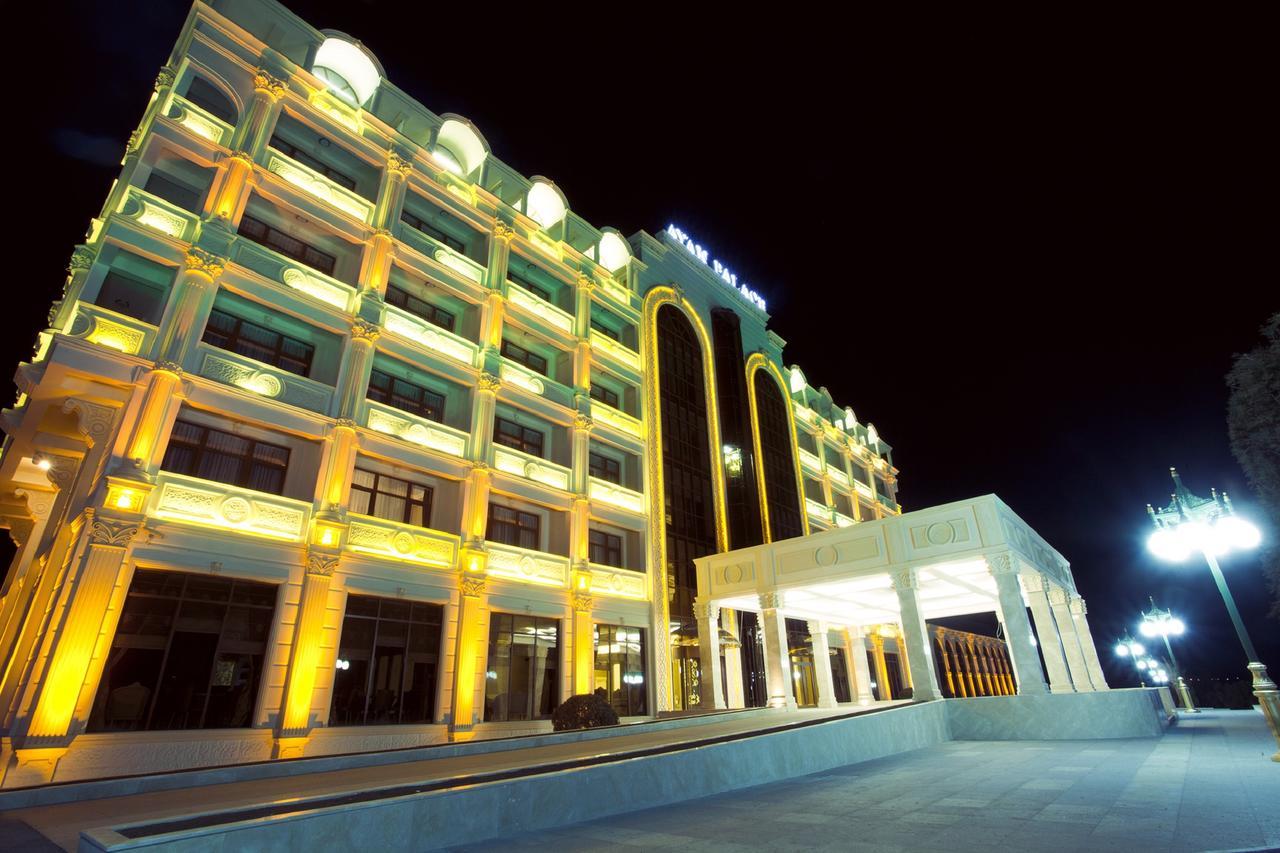 Ayan Palace Hotel Tovuz Exteriör bild